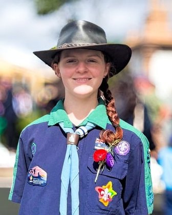 A Noosa Sea Scout in uniform